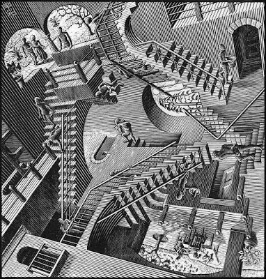 M C Escher Stairway